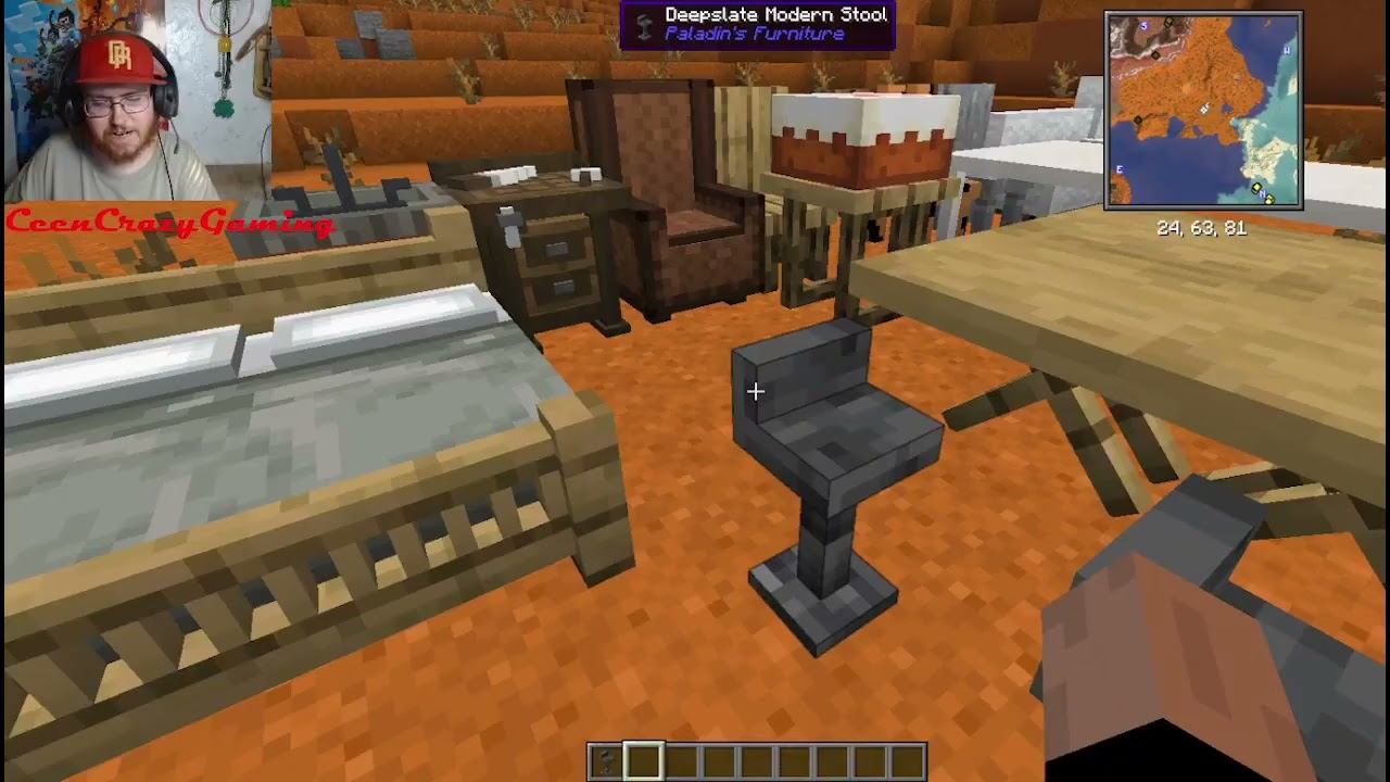 Minecraft Mod Reviews 2.0 (Revived) #114 - Paladins Furniture