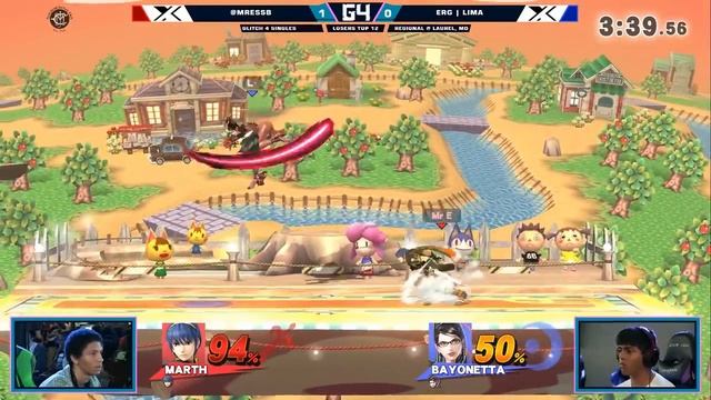 Glitch 4 - Mr E (Marth) Vs. ERG | Lima (Bayonetta) - Wii U Singles Losers Top 12 смотреть онлайн