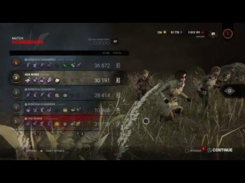 Dead by Daylight Ada Wong vs The Nurse #dbd #gameplay #ps4 #adawong #thenurse #residentevil смотреть онлайн