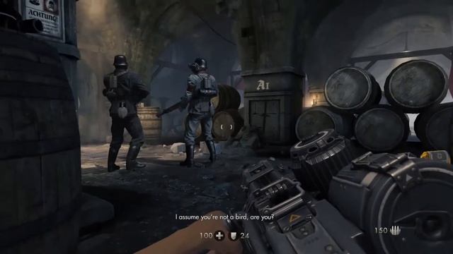 WOLFENSTEIN: The Old Blood (2015) - Walkthrough 04 [HD]