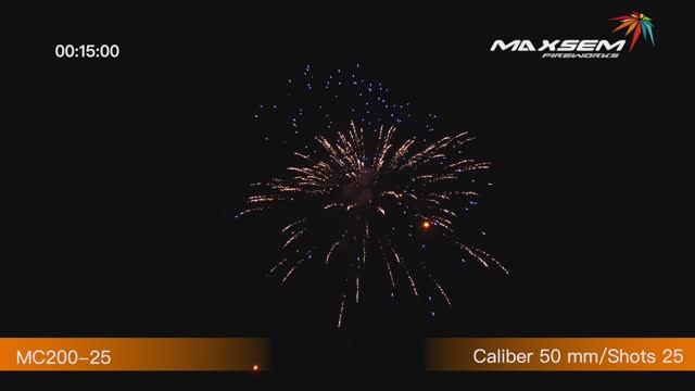 MC200-25, Maxsem Fireworks, BLACK MAGIC смотреть онлайн
