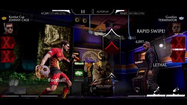 Nightmare Fatal Tower Matches 197 & 199 Using Weak Account. MK Mobile смотреть онлайн