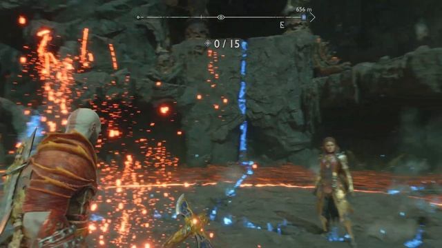 God of War Ragnarök PS5 100% Walkthrough Gameplay Part 57 Beating Gná Queen Valkyrie смотреть онлайн