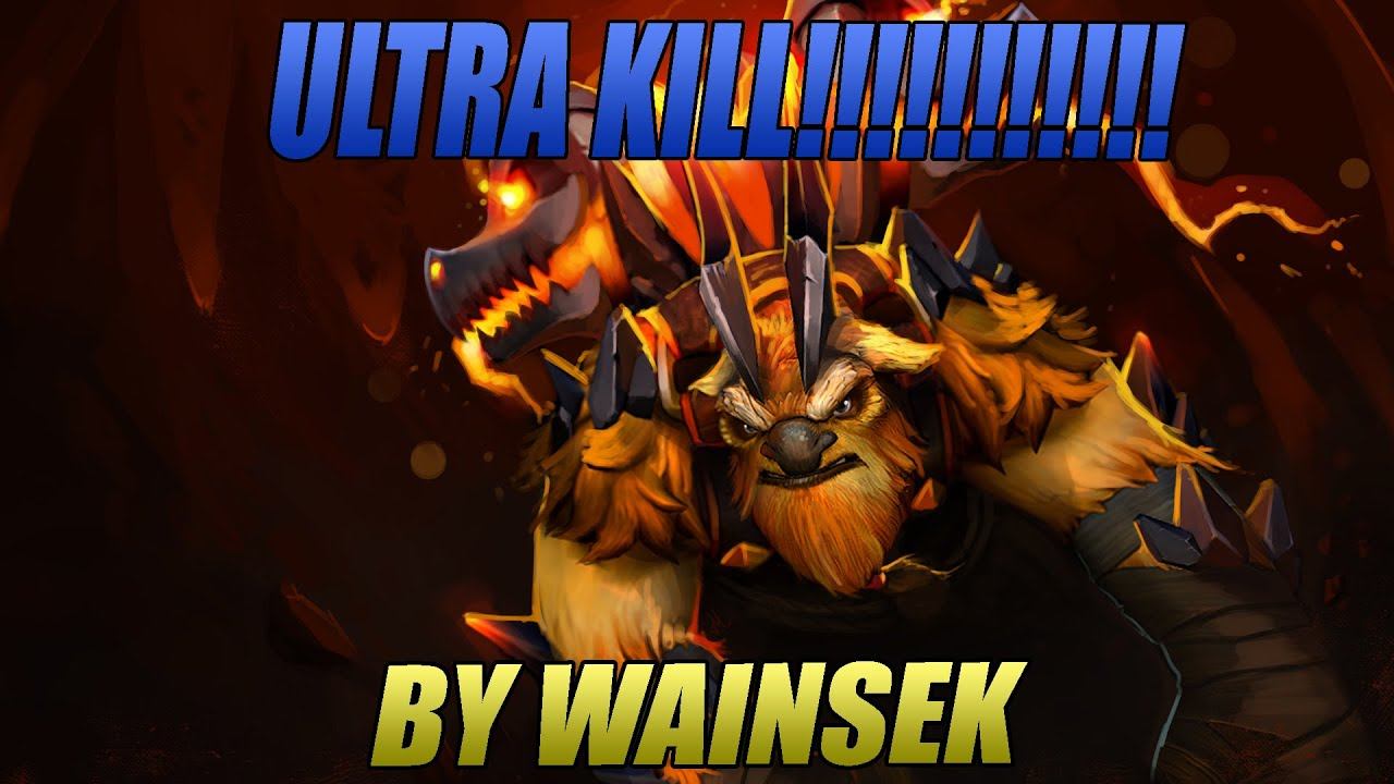 Earthshaker ULTRA KILL by @WainSek (dota2) смотреть онлайн