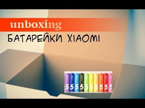 Батарейки Xiaomi з GearBest смотреть онлайн