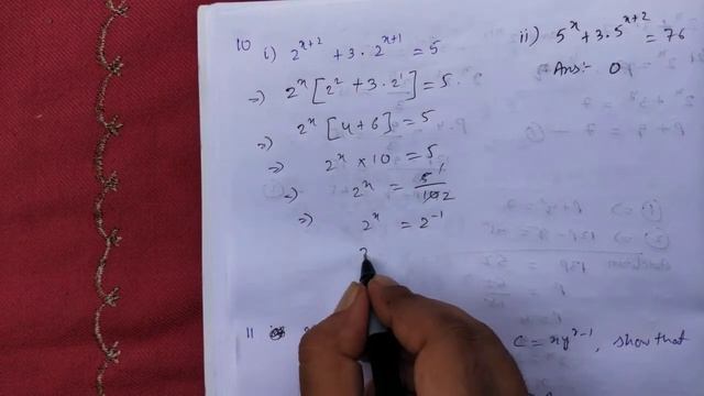 Applied Math Class 11 Indices Ex 4.1 Q No. 8 to 16 Solved in English. смотреть онлайн