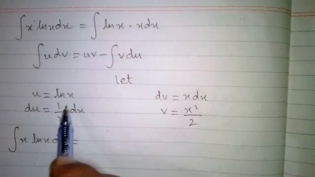 Integral of x ln x || Integration by parts смотреть онлайн