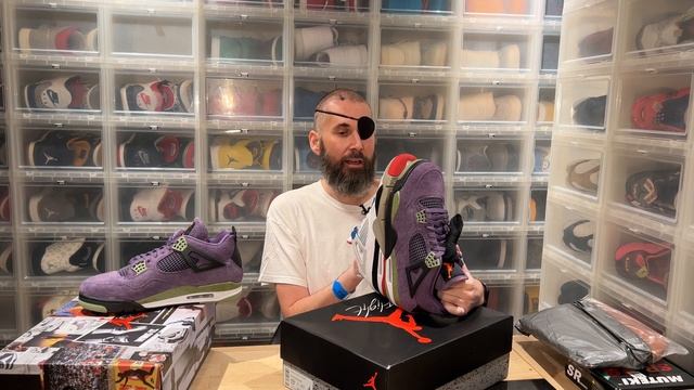 Air Jordan 4 Retro WMNS “Canyon Purple” AQ9129-500 – How do they fit men? And why so mad? смотреть онлайн
