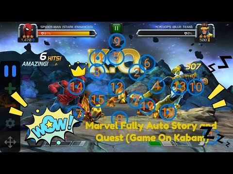 Marvel Fully Auto Story and Quest (Game On Kabam)!!! смотреть онлайн