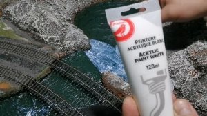 Красим воду на макете