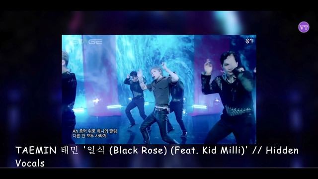 TAEMIN 태민 '일식 (Black Rose) (Feat. Kid Milli)' // Hidden Vocals смотреть онлайн