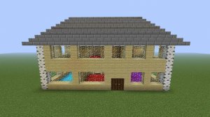 Строительство дома в Майнкрафт 1 часть
