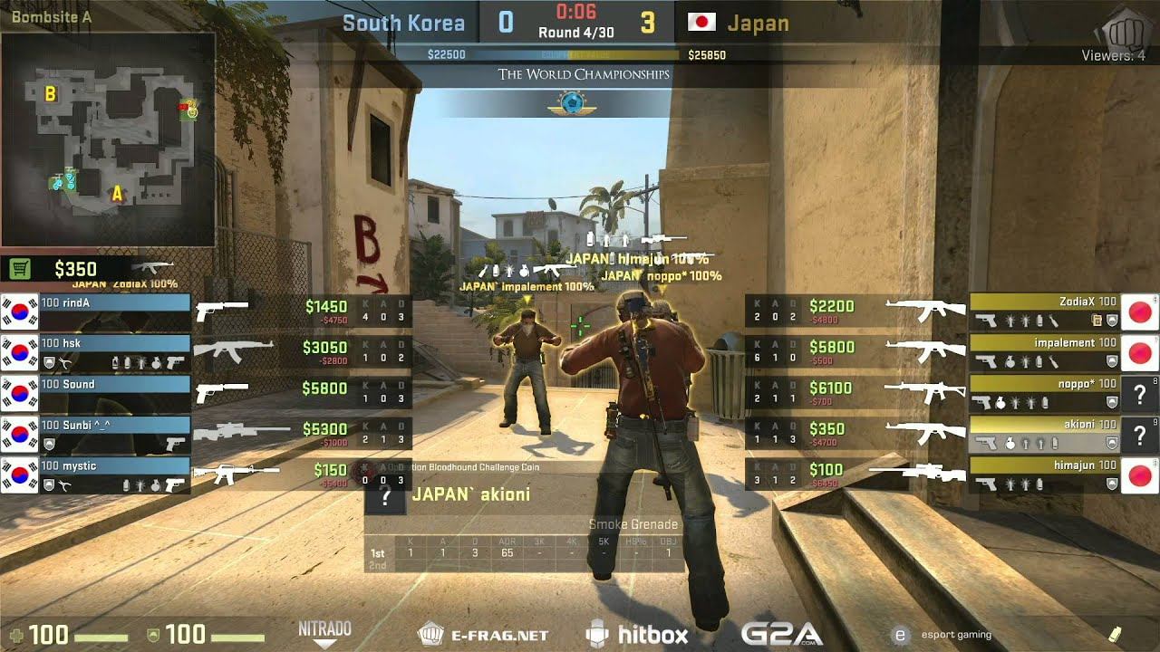 The World Championships 2015 Asian Qualifier | South Korea vs. Japan | (Map: Mirage) смотреть онлайн