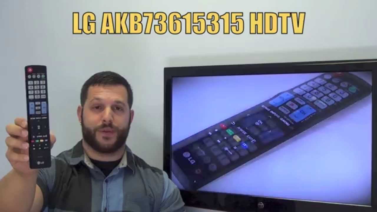 LG AKB73615315 Remote Control - www.ReplacementRemotes.com смотреть онлайн