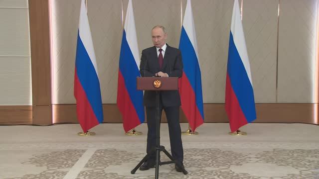 Пресс-конференция по итогам визита в Казахстан смотреть онлайн