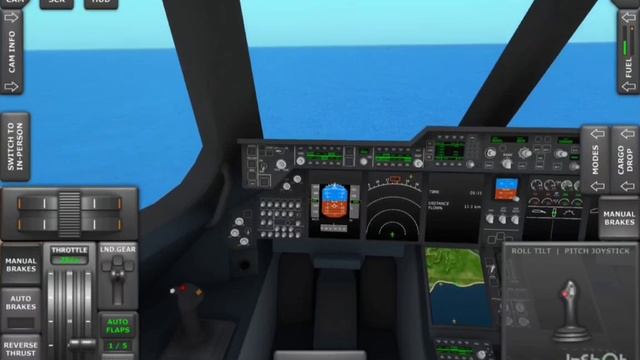 Туториал как посадить самолет на воду в turboprop flight simulator! || poncho_use_ смотреть онлайн