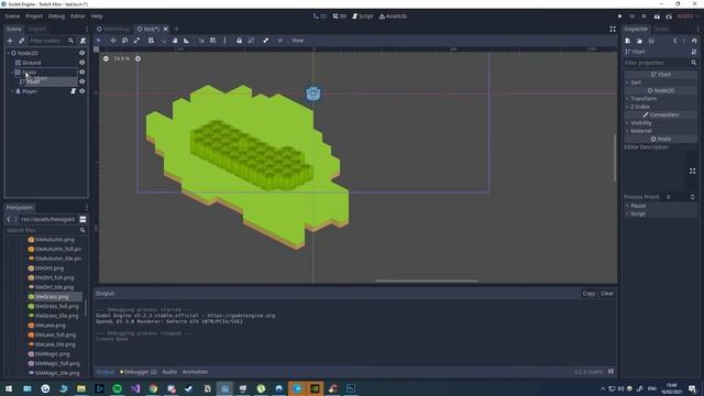 Godot - Isometric tall grass using YSort смотреть онлайн