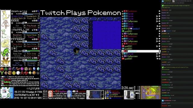 Twitch Plays Pokémon Prism - Hour 303 to 304 смотреть онлайн