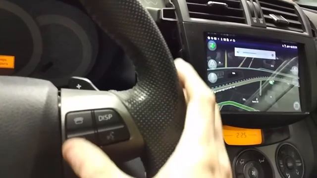 Toyota RAV4 - установка планшета Samsung Galaxy Tab 3 смотреть онлайн