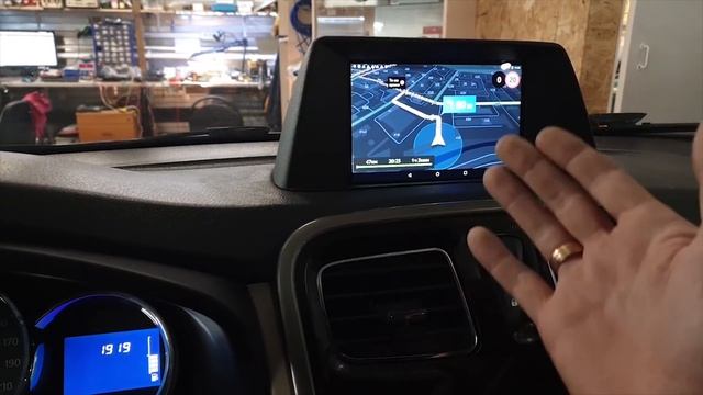 Renault Logan2 - установка планшета смотреть онлайн