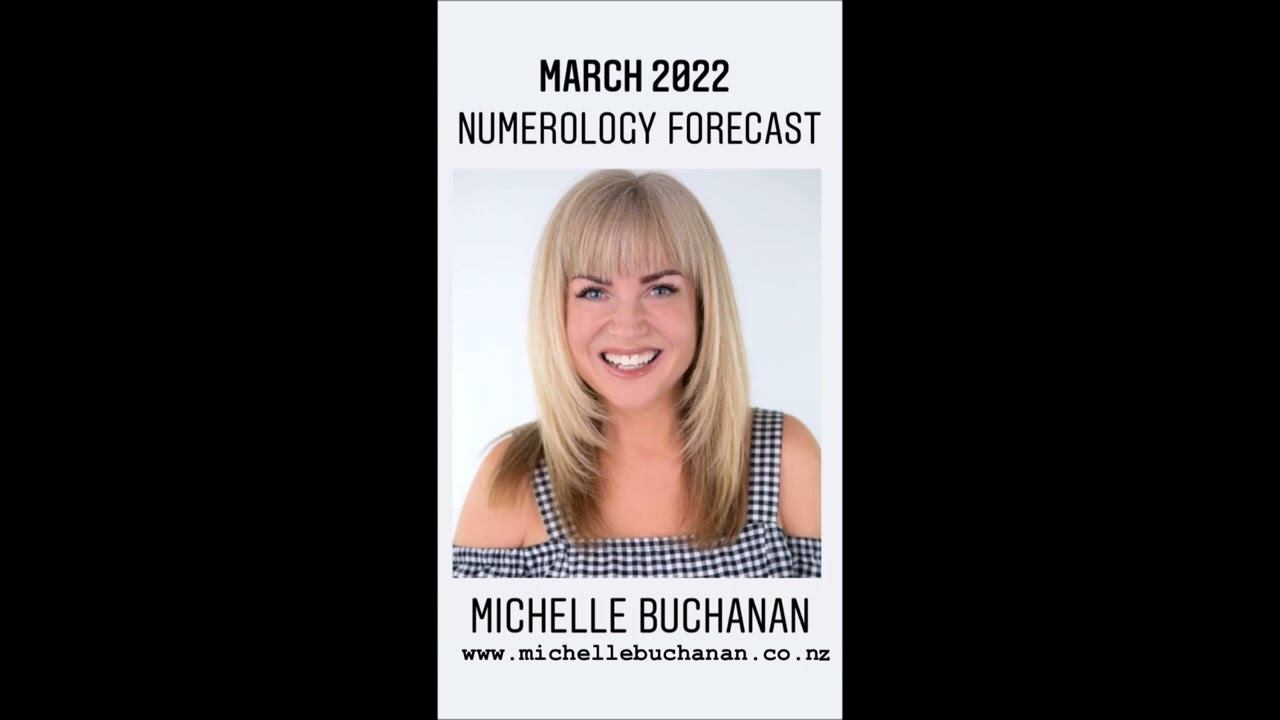 March 2022 Numerology Forecast - Michelle Buchanan Numerologist смотреть онлайн