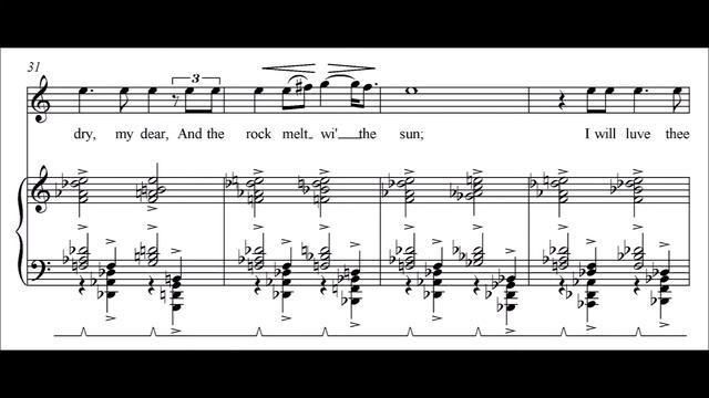 "A Red, Red Rose" for Voice and Piano (with score) by Keane Southard смотреть онлайн