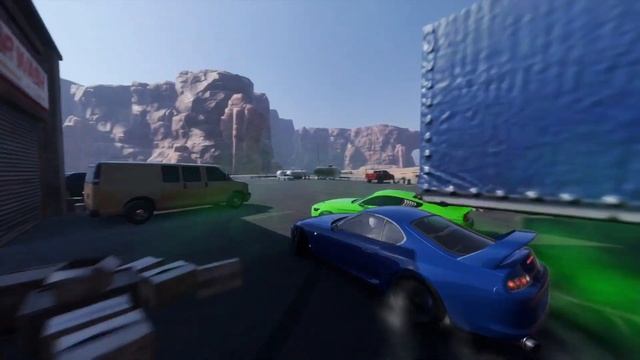 S13 & Supra MKiv Red Rock tandem смотреть онлайн
