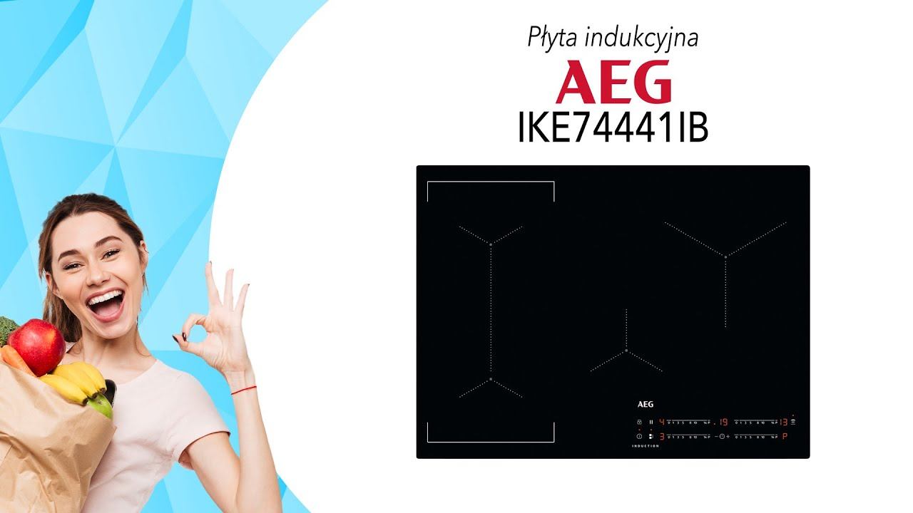 Płyta indukcyjna AEG IKE74441IB | Wideoprezentacja смотреть онлайн
