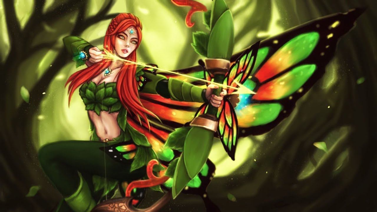 Меткий стрелок из лесов. Windranger в Dota 2 смотреть онлайн