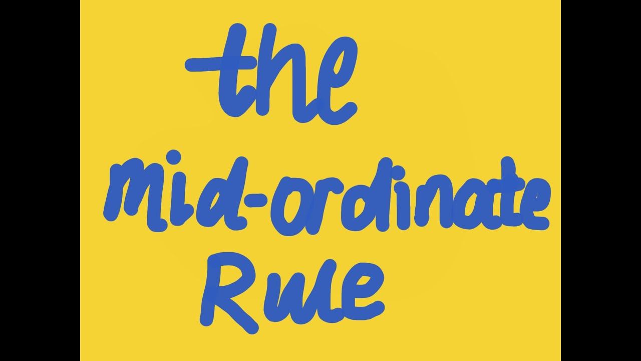 Further Pure Maths: The Mid ordinate Rule смотреть онлайн