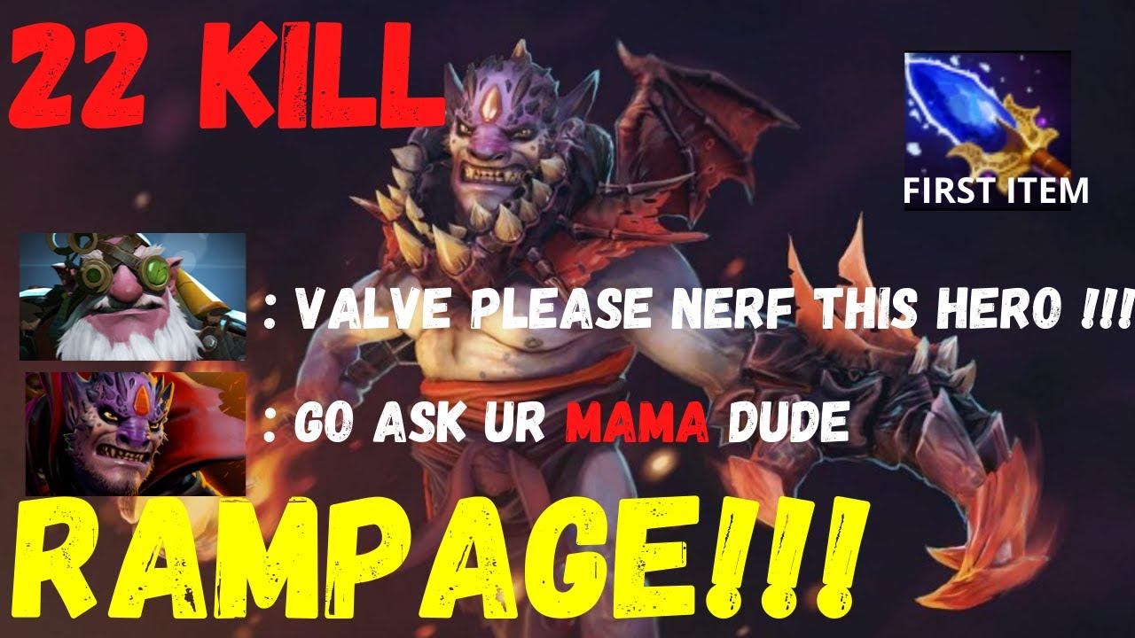 7.27 DOTA 2 LION IMBA HERO BEST CANCER HERO 1 HIT K.O 22 Kills RAMPAGE !! Lion Best KILL HERO 2020 смотреть онлайн