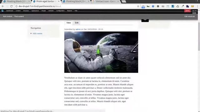 Drupal 7 Development Tutorials (Hindi and Urdu) - Floating Block Module Part 2 смотреть онлайн