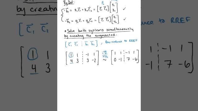 Change-of-Coordinates Matrix (Example 2) смотреть онлайн