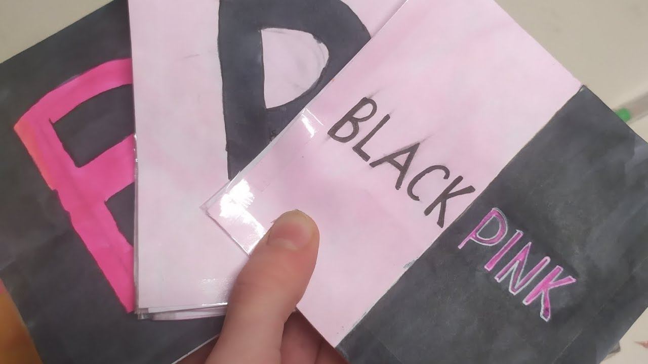 Black Pink 💕. Чёрное и розовое. Новинка. Бумажные сюрпризы. смотреть онлайн