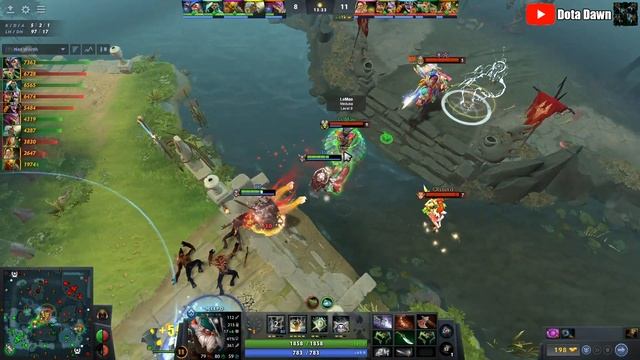DOG KING COUNTER MEDUSA META WITH DIFFUSAL BLADE! - Full Gameplay Meepo #405 смотреть онлайн
