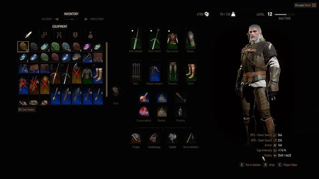 Witcher 3 sign intensity mutagen bug смотреть онлайн