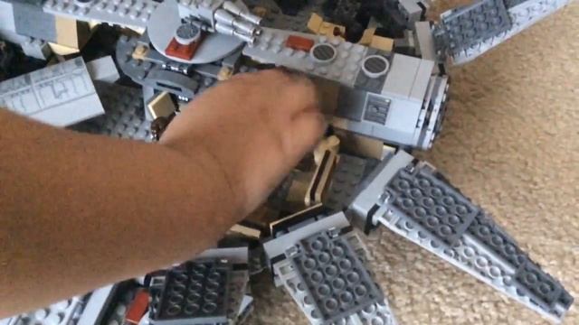 Lego Star Wars millennium falcon set 75105!!! смотреть онлайн