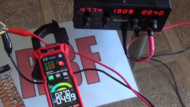 Клещи для измерения постоянного тока GVDA GD166B смотреть онлайн