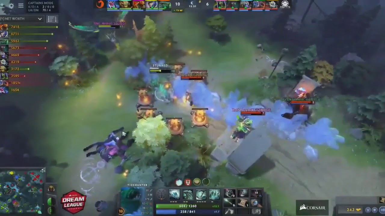 Dota 2 DreamLeague Fanatic Vs. Xcrtn Game 1 смотреть онлайн