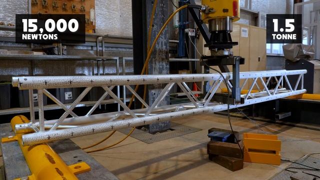 When Does Lighting Truss Crack? 🪅 [Part 3: Destructive testing] смотреть онлайн