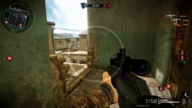 Warface. ClanWar по OpenCup. M107. Vs ДиректХендс ( РВ )