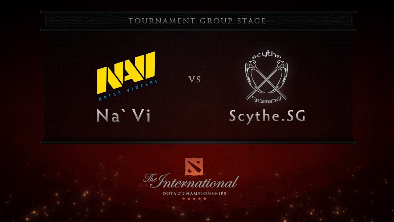 NaVi vs Scythe.SG - English Commentary - Dota 2 International смотреть онлайн