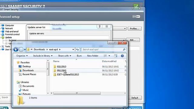 Cara update eset offline смотреть онлайн