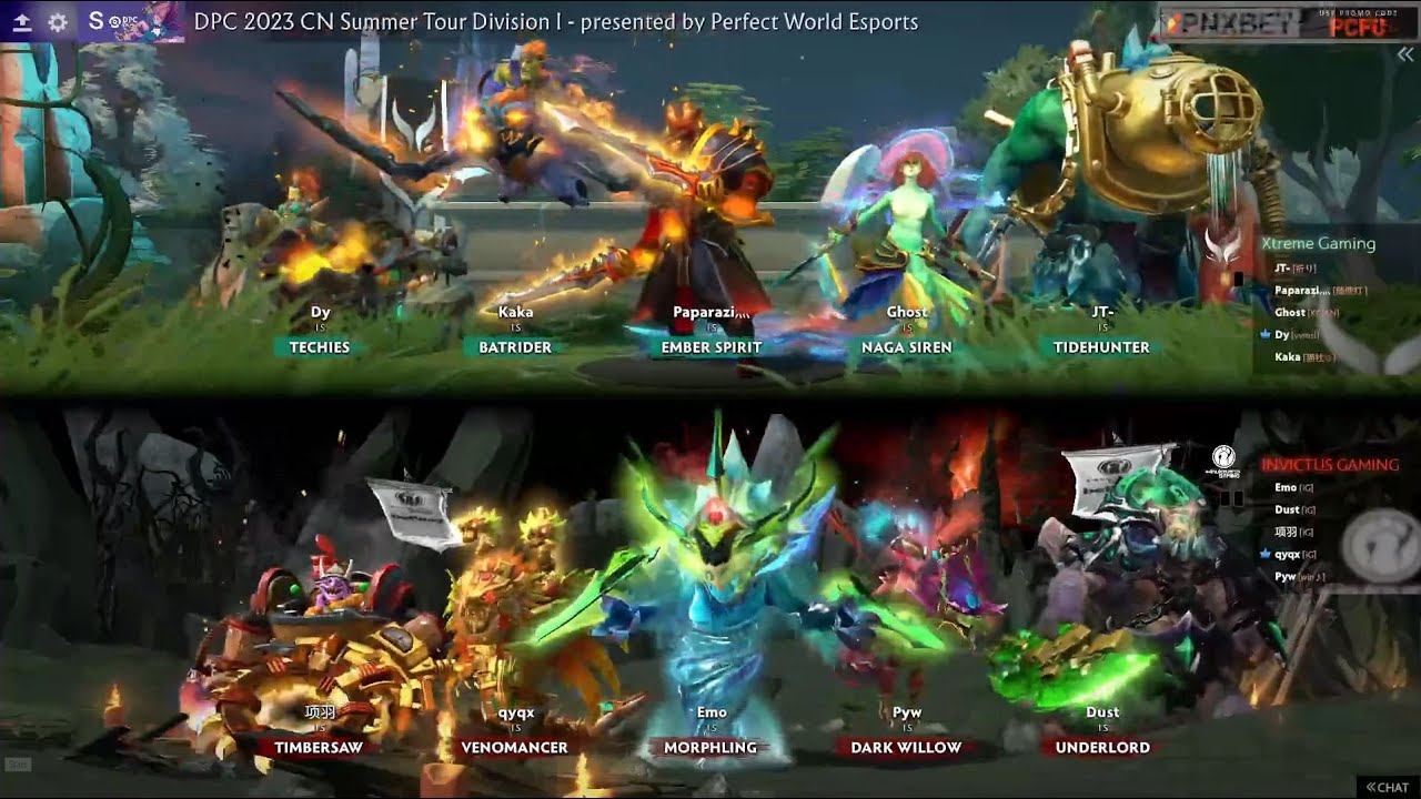 DPC CN 2023 Tour 3 | Division I | Xtreme Gaming vs Invictus Gaming - Game 2 смотреть онлайн
