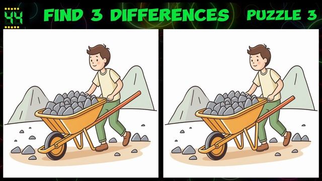 Find 3 Differences 🔍 Attention Test 🤓 Test your observation skills 🧩 Round 211 смотреть онлайн