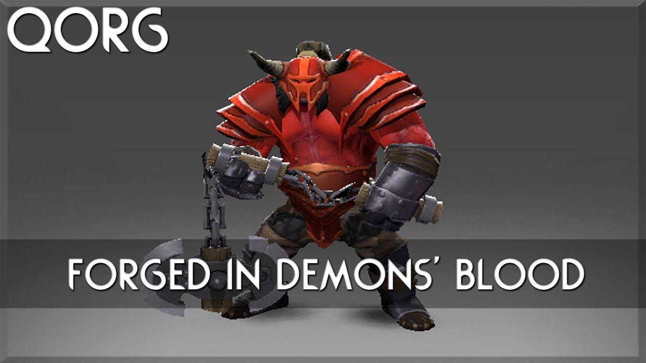 Dota 2 Items : Axe - Forged in Demons' Blood смотреть онлайн