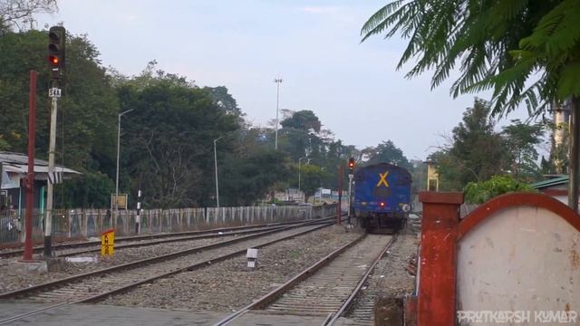 Ledo - Guwahati Intercity Express departing from DIGBOI, Assam. смотреть онлайн