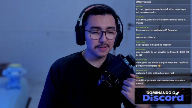RESGATANDO NOVA INSÍGNIA e FUTURO do DISCORD 🔴 AO VIVO Analisando Servidores смотреть онлайн