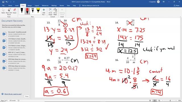 MTH 3 Lecture 3-11 and 3-12 смотреть онлайн