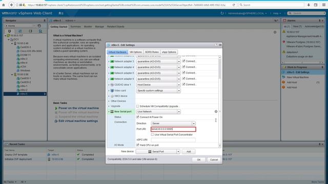 Cisco Nexus 9000v NX-OS 9.2(2) vCenter Server ESX Installation Steps смотреть онлайн
